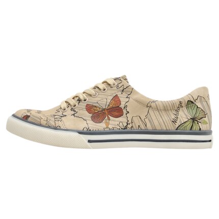 Bunte Sneaker mit schönen Motiven und kreativen Designs - Dogo Sneaker - The World Of Butterflies im DOGO Onlineshop bestellen!
