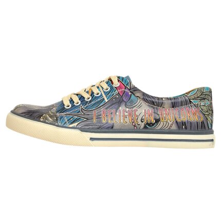 Bunte Sneaker mit schönen Motiven und kreativen Designs - Dogo Sneaker - I Believe In Unicorns 38 im DOGO Onlineshop bestellen!