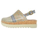 Bunte Sandalen mit schönen Motiven und kreativen...