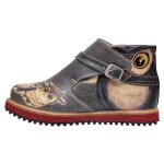 Bunte Boots mit schönen Motiven und kreativen...