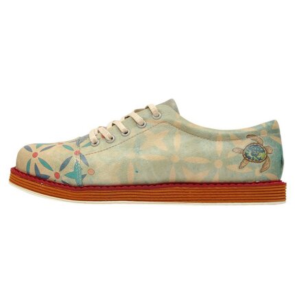 Bunte Halbschuhe mit schönen Motiven und kreativen Designs - Dogo BrokeS - Life is Long im DOGO Onlineshop bestellen!