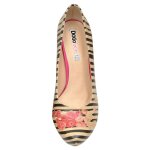 DOGO High-Heels - Roses on Stripes
