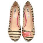 DOGO High-Heels - Roses on Stripes