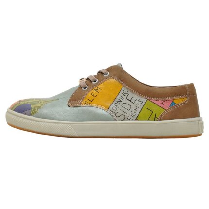 Bunte Sneaker mit schönen Motiven und kreativen Designs - Dogo Cord - Manhattan im DOGO Onlineshop bestellen!