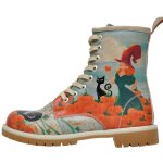 Bunte Boots mit schönen Motiven und kreativen...