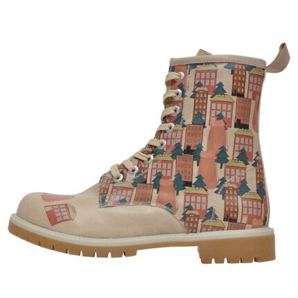 Bunte Boots mit schönen Motiven und kreativen Designs - Dogo Boots - Home sweet home im DOGO Onlineshop bestellen!
