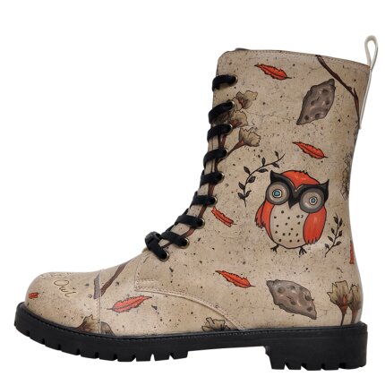 Bunte Boots mit schönen Motiven und kreativen Designs - DOGO Zipsy - Night Owl im DOGO Onlineshop bestellen!