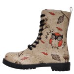 Bunte Boots mit schönen Motiven und kreativen...