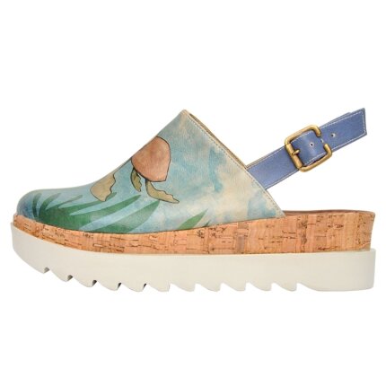Bunte Sandalen mit schönen Motiven und kreativen Designs - DOGO Akita - Caretta-Hey Dude 38 im DOGO Onlineshop bestellen!