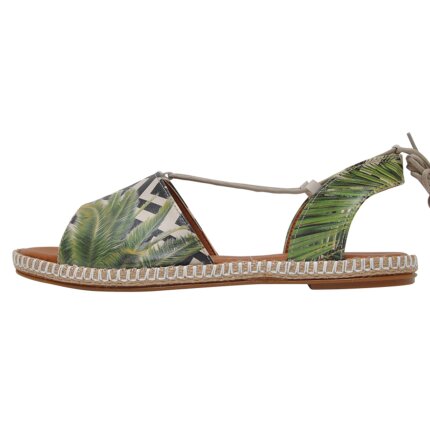 Bunte Sandalen mit schönen Motiven und kreativen Designs - DOGO Hazel - Palm Fiction im DOGO Onlineshop bestellen!