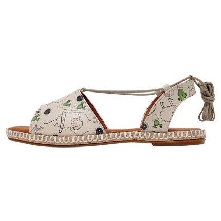 Bunte Sandalen mit schönen Motiven und kreativen Designs - DOGO Hazel - I am the Real Unicorn im DOGO Onlineshop bestellen!