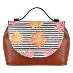 Bunte Taschen mit schönen Motiven und kreativen...