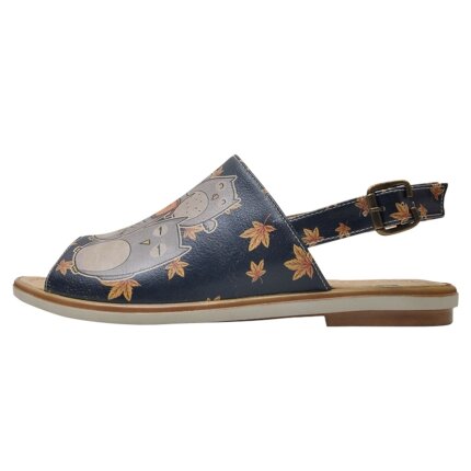 Bunte Sandalen mit schönen Motiven und kreativen Designs - DOGO Balm - Owl Ows im DOGO Onlineshop bestellen!