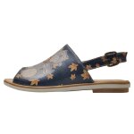 Bunte Sandalen mit schönen Motiven und kreativen...