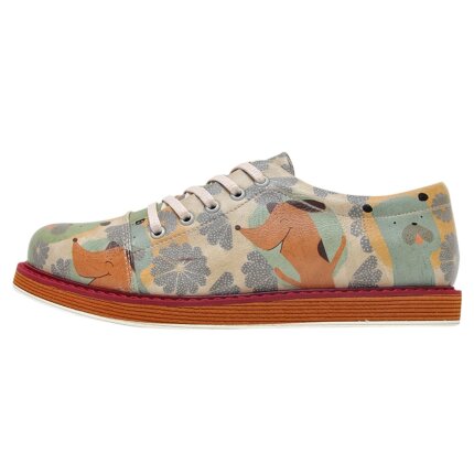 Bunte Halbschuhe mit schönen Motiven und kreativen Designs - Dogo BrokeS - Dogs Day im DOGO Onlineshop bestellen!