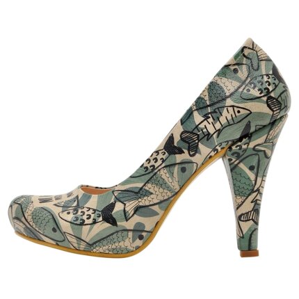 Bunte High Heels mit schönen Motiven und kreativen Designs - Dogo High-Heels - Ocean im DOGO Onlineshop bestellen!