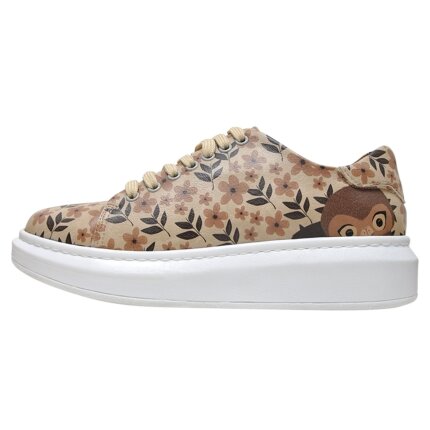 Bunte Sneaker mit schönen Motiven und kreativen Designs - Dogo Myra - Owl my Love im DOGO Onlineshop bestellen!