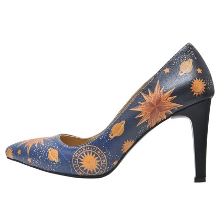 Bunte High Heels mit schönen Motiven und kreativen Designs - Dogo Nicci - Keep Looking Up im DOGO Onlineshop bestellen!
