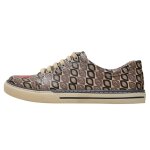 Bunte Sneaker mit schönen Motiven und kreativen...