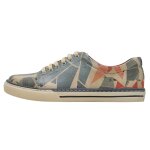 Bunte Sneaker mit schönen Motiven und kreativen...