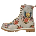 Bunte Boots mit schönen Motiven und kreativen...