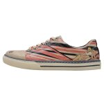 Bunte Sneaker mit schönen Motiven und kreativen...