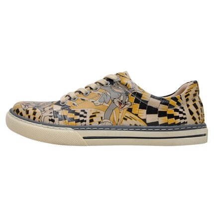 Bunte Sneaker mit schönen Motiven und kreativen Designs - Dogo Sneaker - Shooting Star Bugs Bunny im DOGO Onlineshop bestellen!