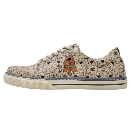 Bunte Sneaker mit schönen Motiven und kreativen Designs - Dogo Sneaker - Hide n Seek Scooby Doo im DOGO Onlineshop bestellen!