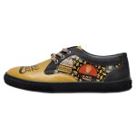 Bunte Sneaker mit schönen Motiven und kreativen...