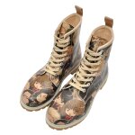 Bunte Boots mit schönen Motiven und kreativen...