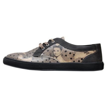 Bunte Sneaker mit schönen Motiven und kreativen Designs - Dogo Cord - Black Dress im DOGO Onlineshop bestellen!