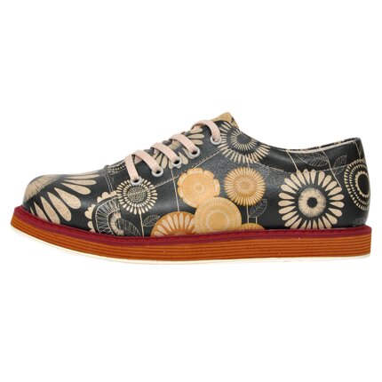 Bunte Halbschuhe mit schönen Motiven und kreativen Designs - Dogo BrokeS - A Bouquet of Sun im DOGO Onlineshop bestellen!