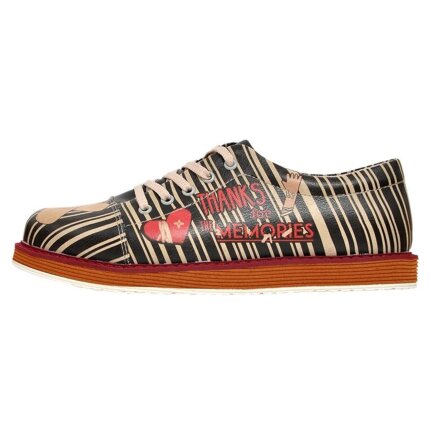 Bunte Halbschuhe mit schönen Motiven und kreativen Designs - Dogo BrokeS - Thanks For The Memories im DOGO Onlineshop bestellen!
