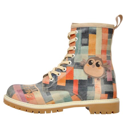 Bunte Boots mit schönen Motiven und kreativen Designs - Dogo Boots - Life is Short im DOGO Onlineshop bestellen!
