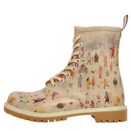 Bunte Boots mit schönen Motiven und kreativen Designs - Dogo Boots - Snow Square im DOGO Onlineshop bestellen!