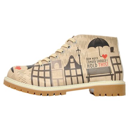 Bunte Boots mit schönen Motiven und kreativen Designs- Lonely Heart im DOGO Onlineshop bestellen!