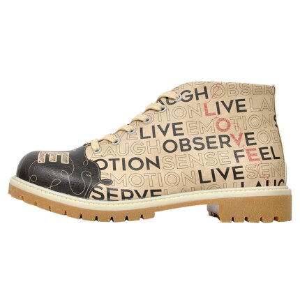 Bunte Boots mit schönen Motiven und kreativen Designs- Love im DOGO Onlineshop bestellen!