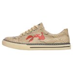 Bunte Sneaker mit schönen Motiven und kreativen...