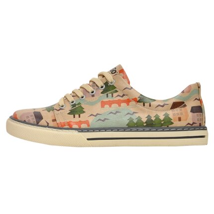 Bunte Sneaker mit schönen Motiven und kreativen Designs - Dogo Sneaker - A Happy Land im DOGO Onlineshop bestellen!
