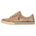 Bunte Sneaker mit schönen Motiven und kreativen...