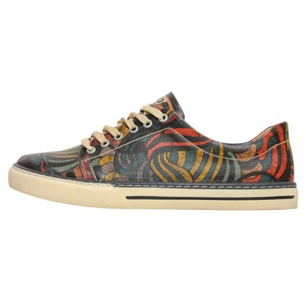 Bunte Sneaker mit schönen Motiven und kreativen Designs - Dogo Sneaker - Cracked Waves im DOGO Onlineshop bestellen!