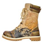 Bunte Super Boots mit schönen Motiven und kreativen...