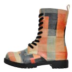 Bunte Boots mit schönen Motiven und kreativen...