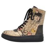 Bunte Sneaker Boots mit schönen Motiven und...