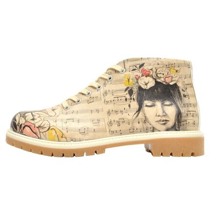 Bunte Boots mit schönen Motiven und kreativen Designs- Music on World Off im DOGO Onlineshop bestellen!
