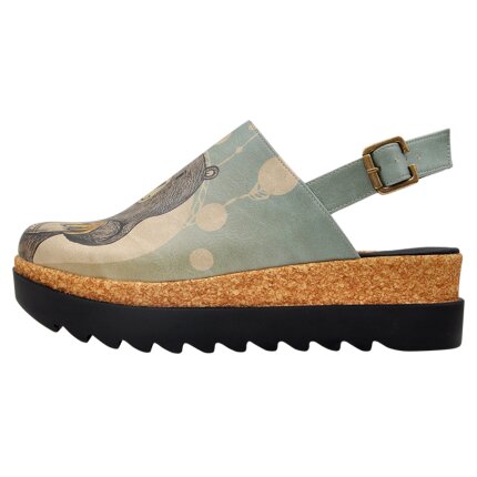 Bunte Sandalen mit schönen Motiven und kreativen Designs - DOGO Akita - My Happy Place im DOGO Onlineshop bestellen!