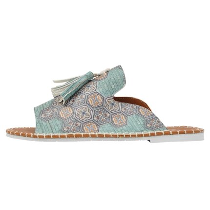 Bunte Sandalen mit schönen Motiven und kreativen Designs - DOGO Pine - Ethnic Faience im DOGO Onlineshop bestellen!