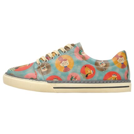 Bunte Sneaker mit schönen Motiven und kreativen Designs - Dogo Sneaker - Dog and cat im DOGO Onlineshop bestellen!