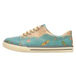 Bunte Sneaker mit schönen Motiven und kreativen...