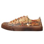 Bunte Sneaker mit schönen Motiven und kreativen...